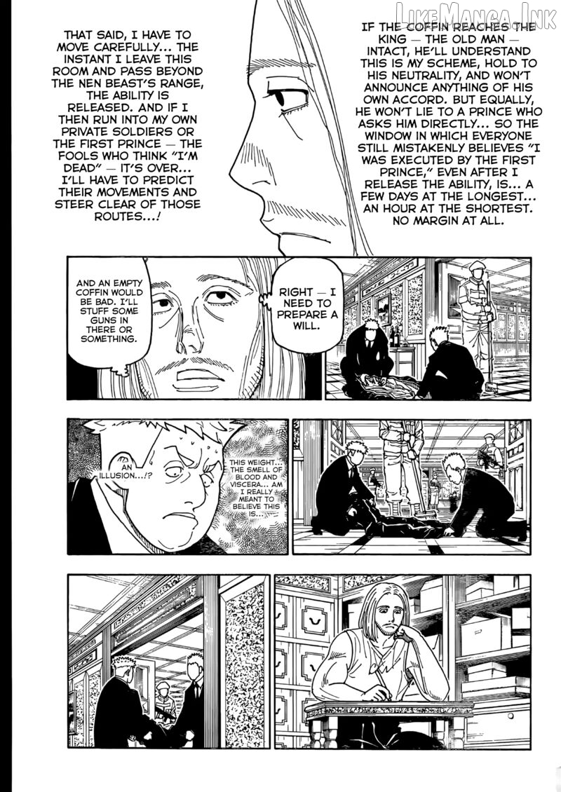 Hunter x Hunter, Chapter 418 image 11